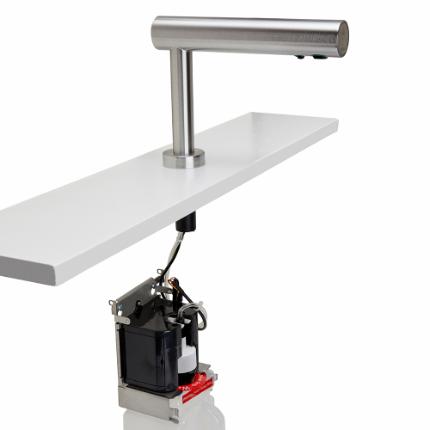 380-SOAPTAP deck-mounted soap dispenser for foam soap, touch-less